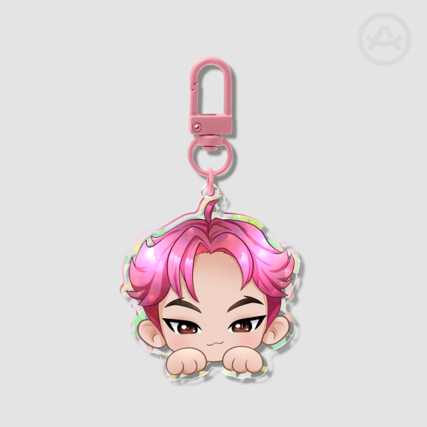 Abby Saja Broken Glass Acrylic Keychain