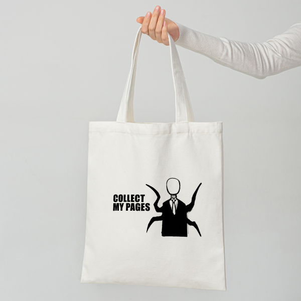 Collect My Pages Tote Bag