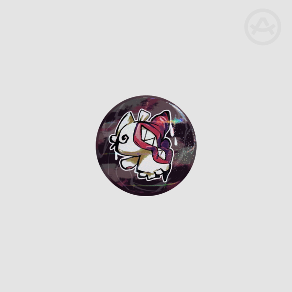 OC Hypnomeow Button Pin