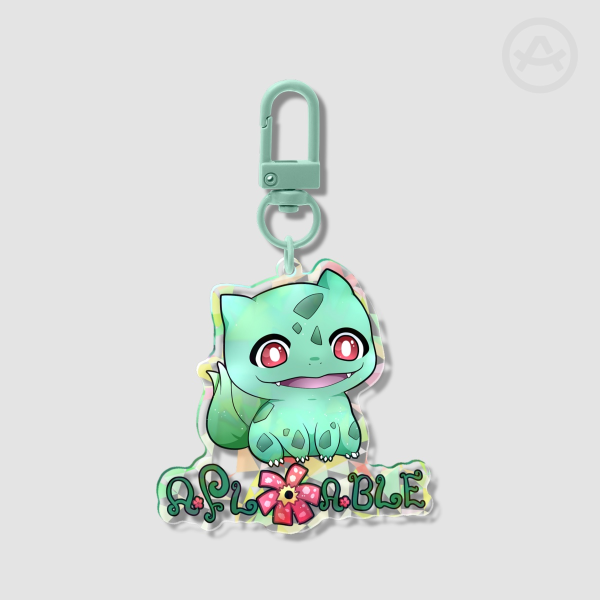 Aflorable Broken Glass Acrylic Keychain