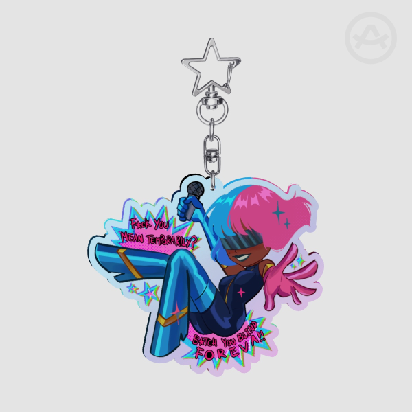 Prism Rainbow Acrylic Keychains