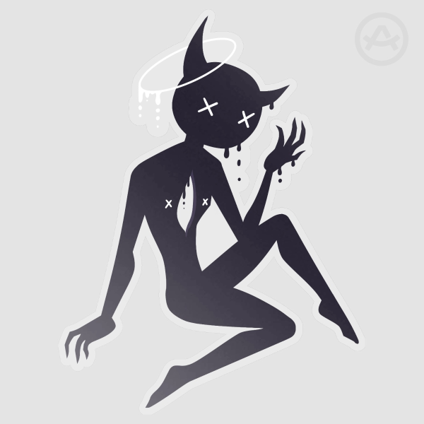 "Feel the Rot" sticker