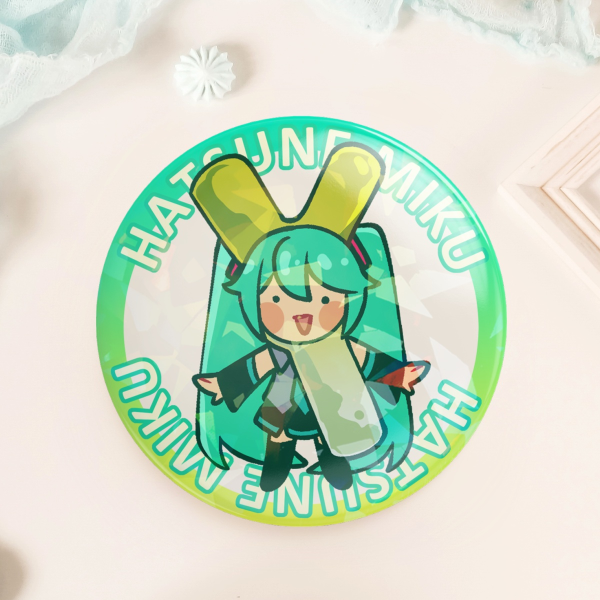 Hatsune Miku Round Badge