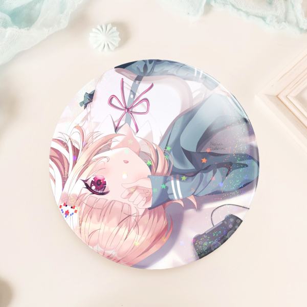 Chiaki Nanami (Danganronpa) Round Badge (Button Pin)