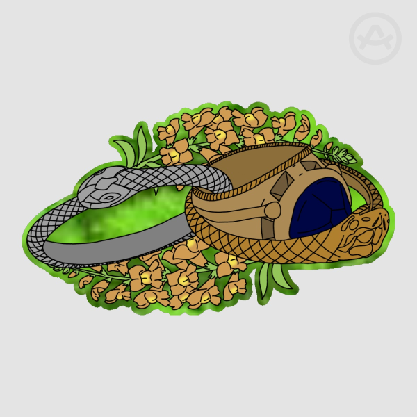 Aes Sedai rings Sticker