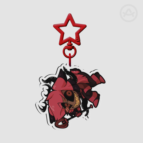 Alastor Tsumamare Dangly Keychain
