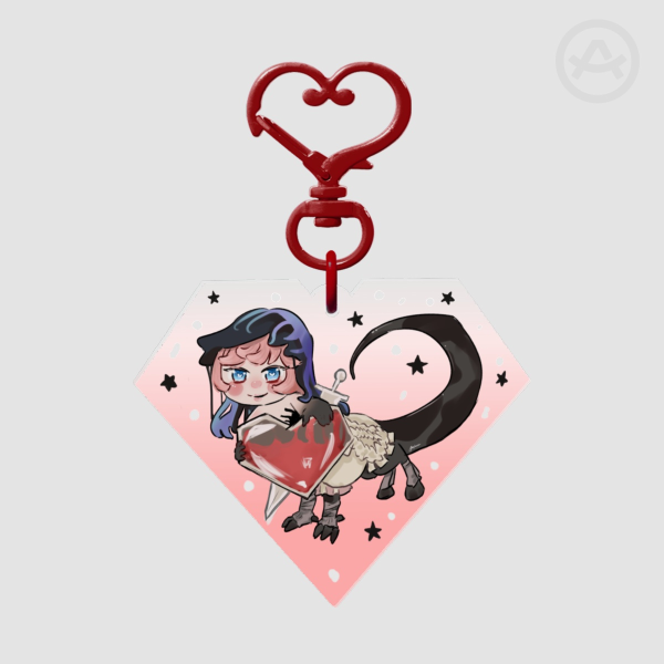 Nautika Clear Acrylic Keychains