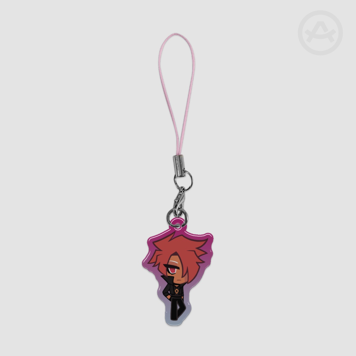 Emo Flamey phone charm