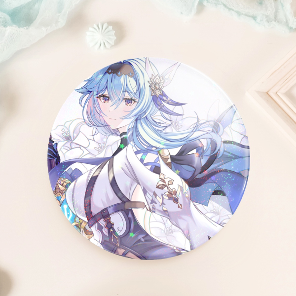 Eula (Genshin Impact) Round Badge (Button Pin)