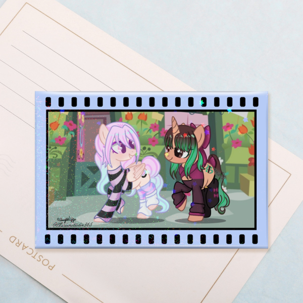 Mlp OC Right Angle Rectangular Badges