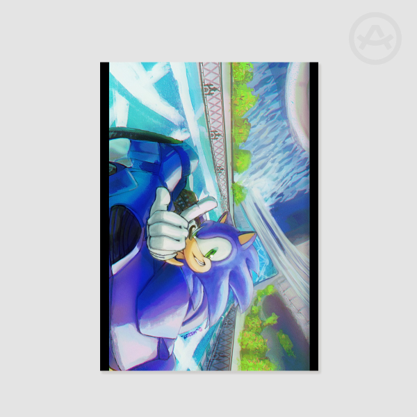 Sonic Racing Crossworlds Poster Printing