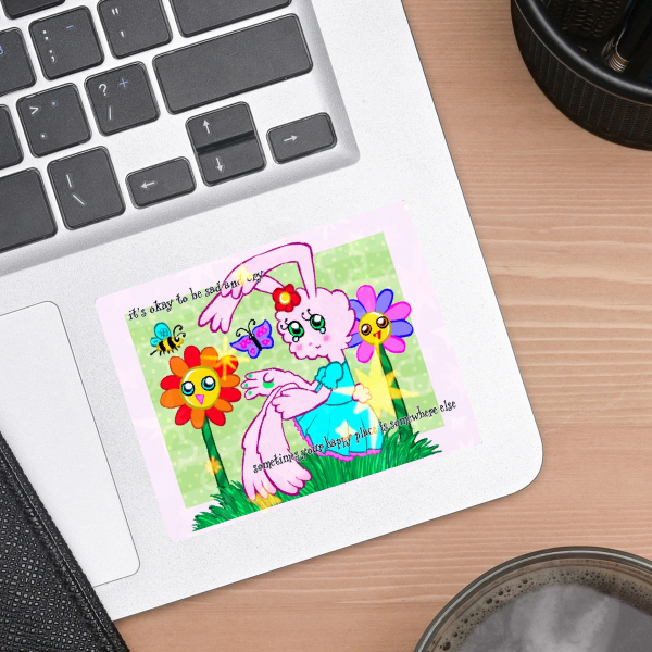 rabbitgirl sticker