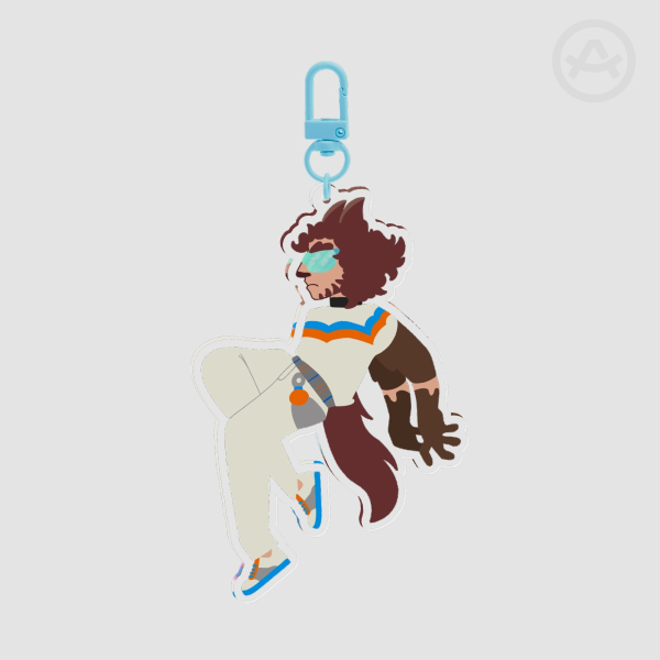 Hermitcraft 10 Gigacorp Ren Keychain