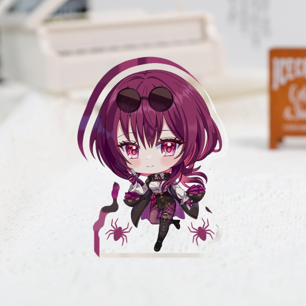 Kafka (Honkai: Star Rail) Thick Acrylic Stand No Base - 0.23"(60mm), 0.39"(10mm)