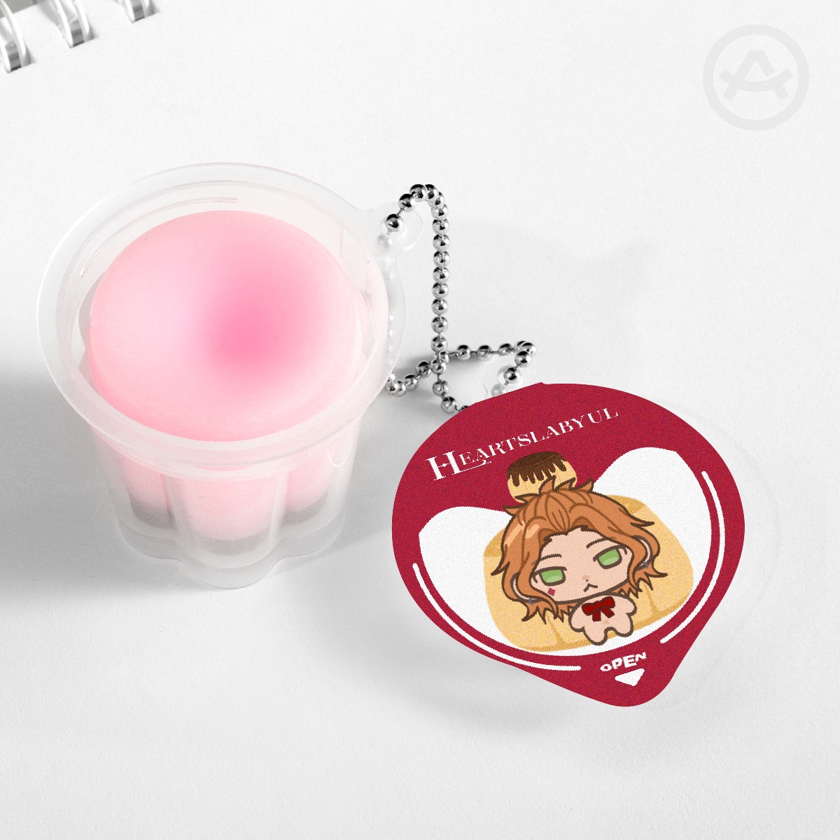 [TWST] Cater Diamond Squishy Pudding Jelly Keychain