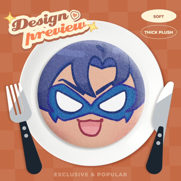 Nightwing - Plush Badges