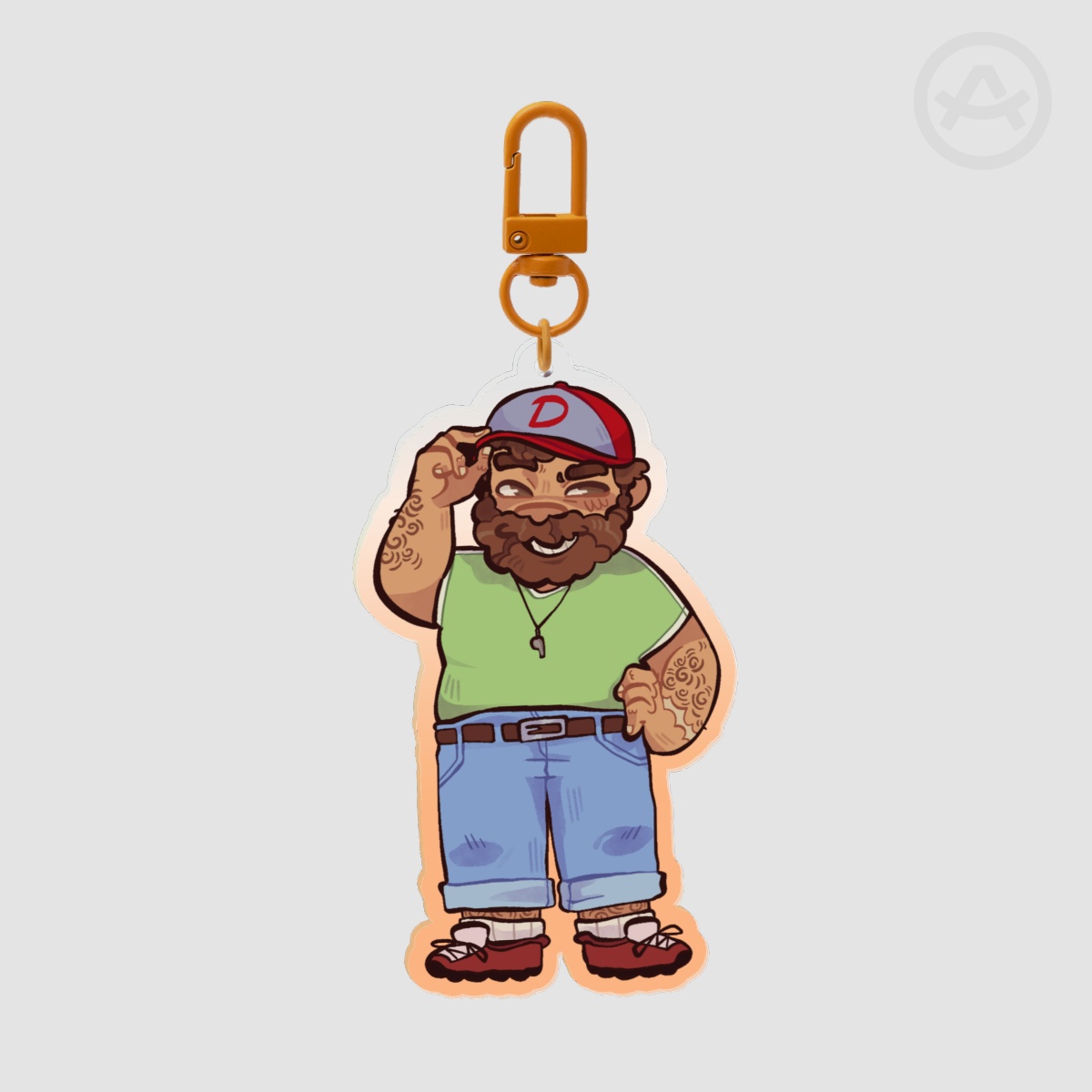 Darryl Wilson Acrylic Keychain