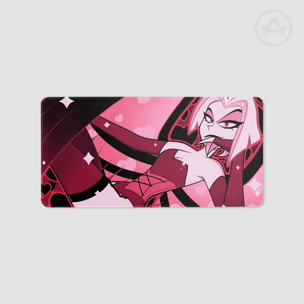 Hazbin Hotel - Lute Valentine's Day Desk Mat