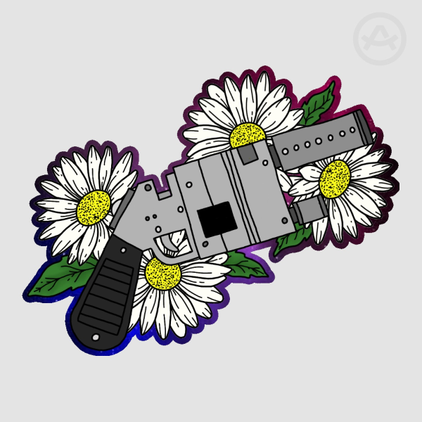 Rey pistol Sticker
