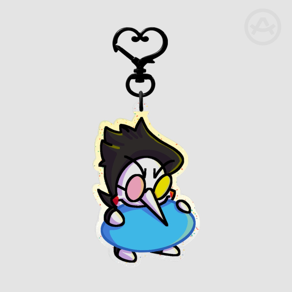 Greedy Spamton Keychain
