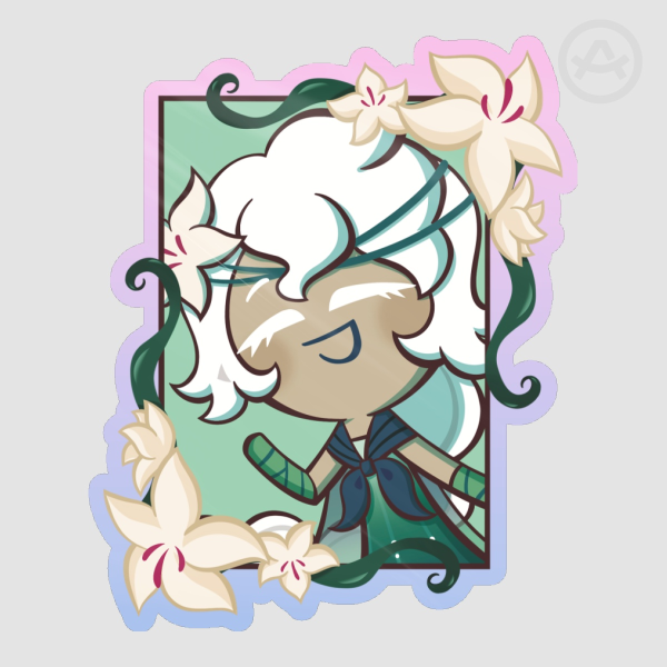 [Cookie Run] White Lily Cookie Sticker