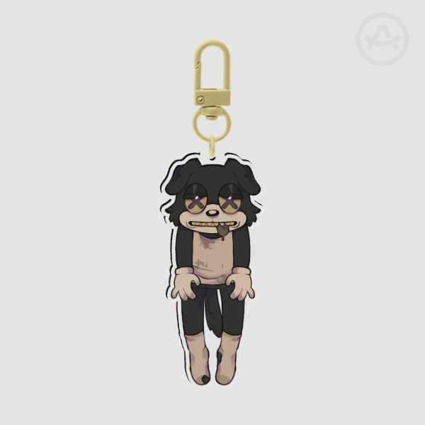Cscoop dog keychain
