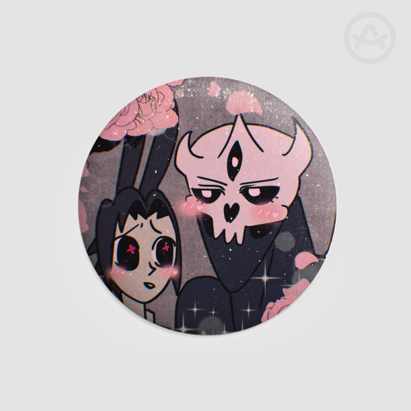 Round Badges (Button Pin) - Seme/uke meme