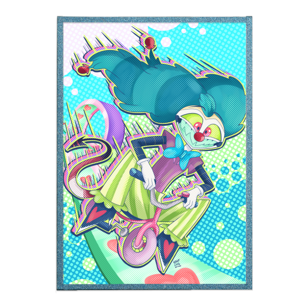 ClownCore Fizzarolli - Loop de Loop Art Board