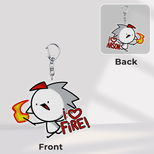Dando Arson Acrylic Keychains