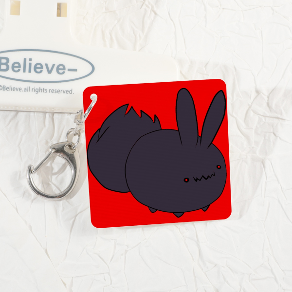 Lenticular Acrylic Pendant - 1.96"-Square, ⑥ - MonarchLou