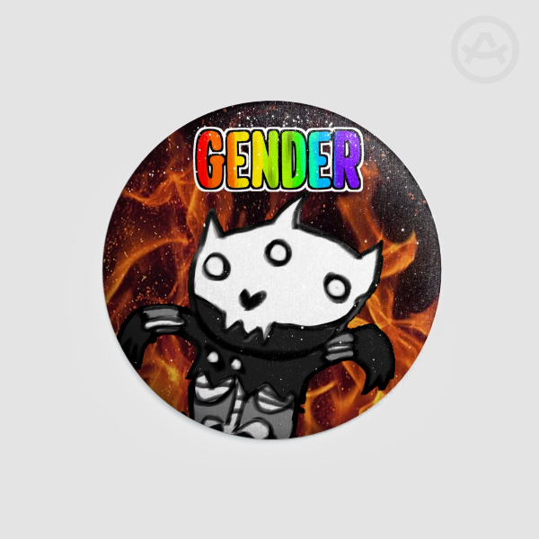 Round Badges (Button Pins) - Kon GENDER