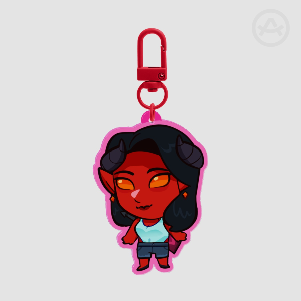 Malevola Acrylic Keychains