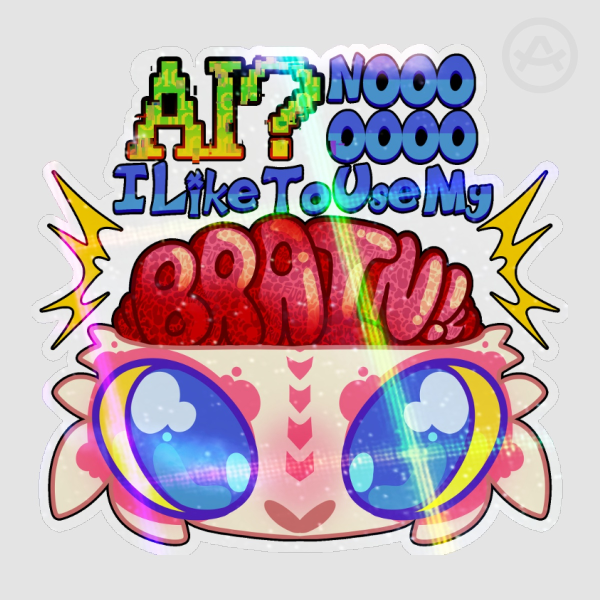 USE MY BRAIN ||Sticker