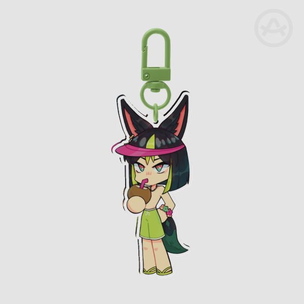 Chibi Tighnari Keychain - Beach