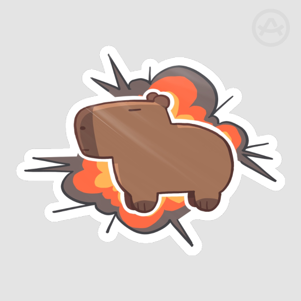 EXPLODING CAPYBARA!