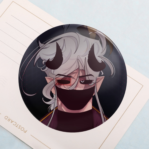 Lix Round Badges (Button Pins)