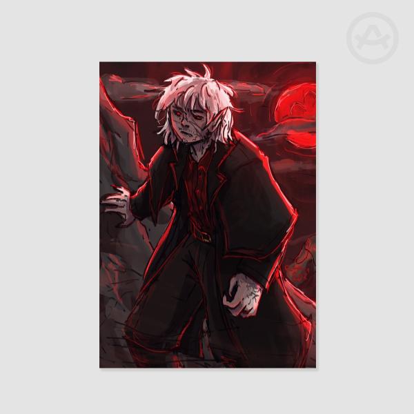 Pyroscythe print (Vampires SMP)