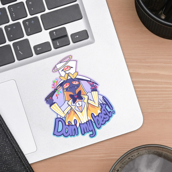 Angel Pentious Sticker