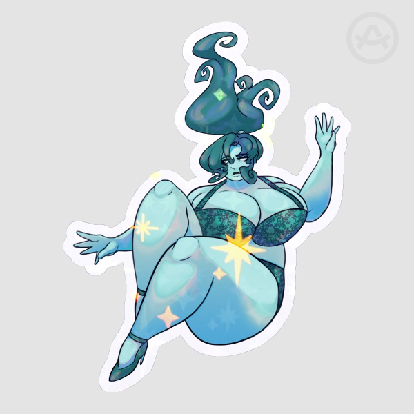 BBW Ghost Sticker