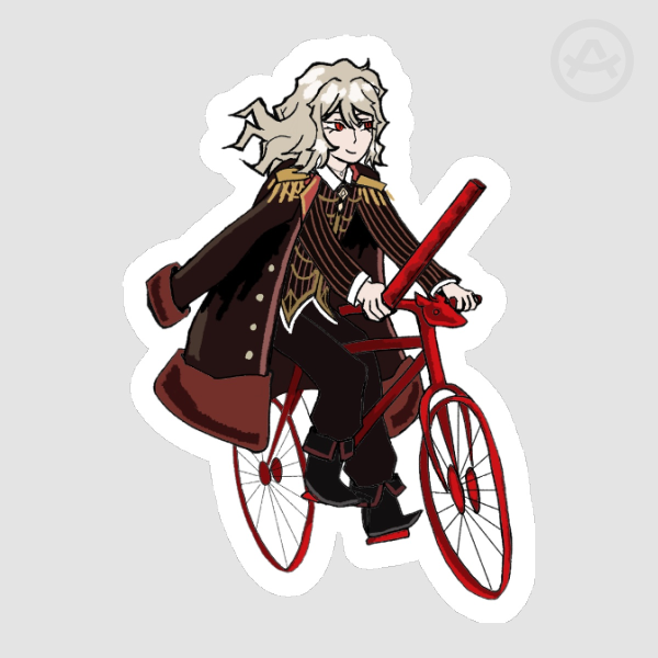 Dad Quixote Bicycle Sticker