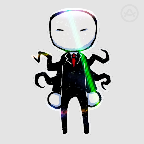 Slenderman Sticker [HOLO]