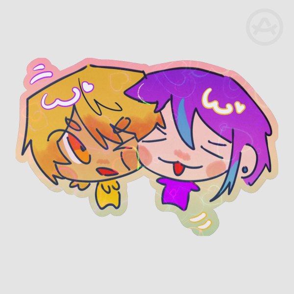 Lovey Dovey Ruikasa Sticker