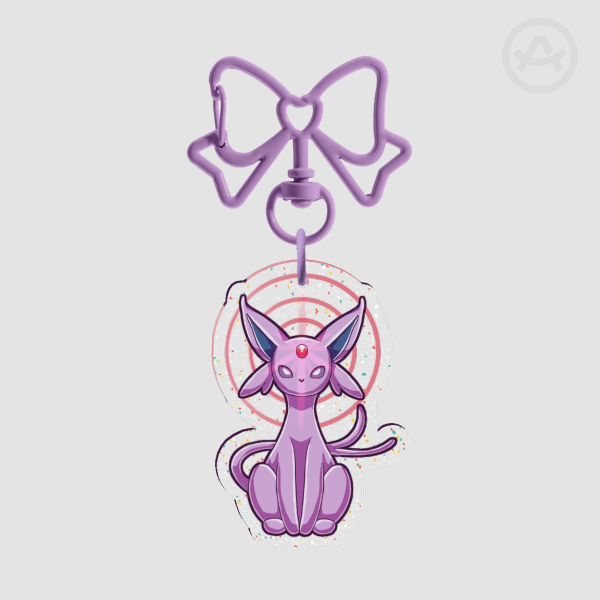 Espeon/Shiny Glitter Acrylic