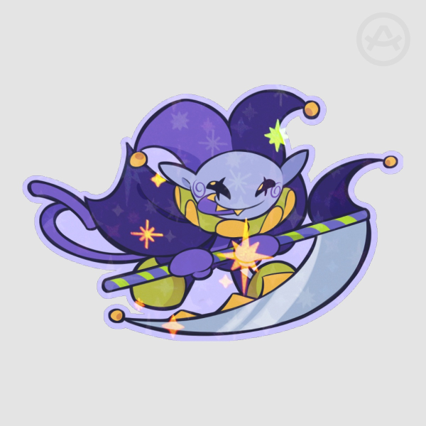 Jevil Sticker