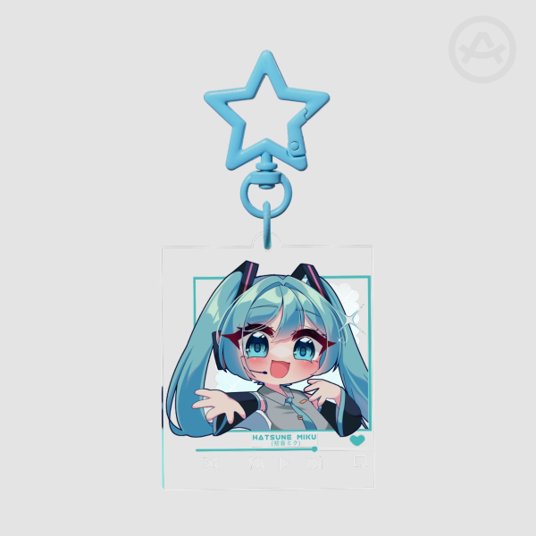 Hatsune Miku Playlist Keychains