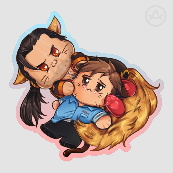 Kitty Flambert Sticker