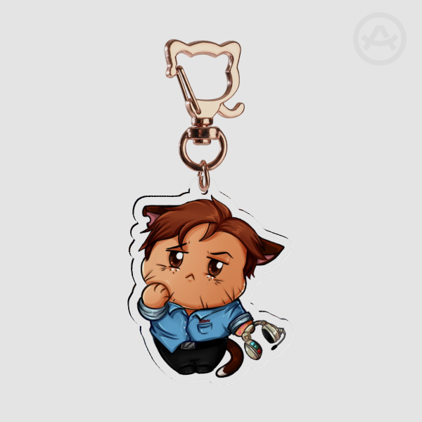 Robert Kitty keychain