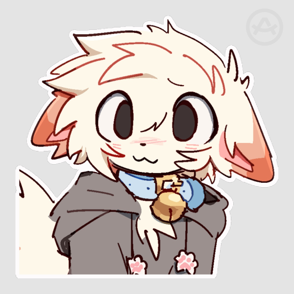 wypher kitty sticker