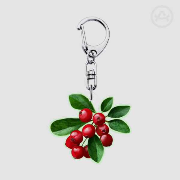Lingonberry Acrylic Keychains
