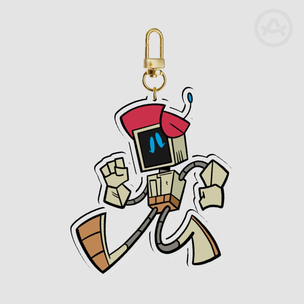 Classic Calum Double-Sided Keychain
